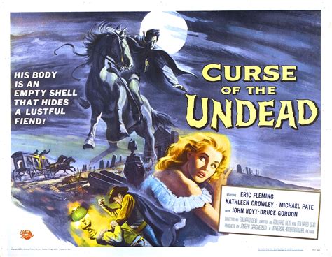 The Undead Invasion: Exploring the Impact of 'Curse of the Undead' (1959) on Pop Culture